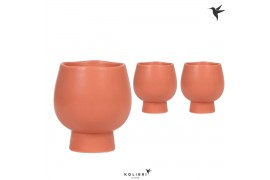 Keramische pot Kolibri Home Scandic pot terracotta