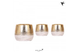 Keramische pot Kolibri Home Elite pot gold