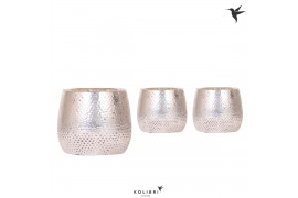 Keramische pot Kolibri Home Elite pot silver