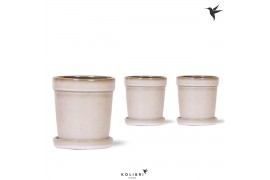 Keramische pot Kolibri Home Flower pot sand