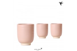 Keramische pot Kolibri home Glazed sand