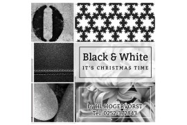 Arrangementen hyacinthus Lincoln HL15012WP [BLACK & WHITE]